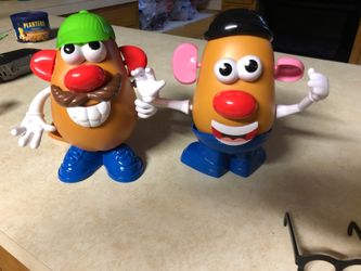 Me and Ms Potato heads