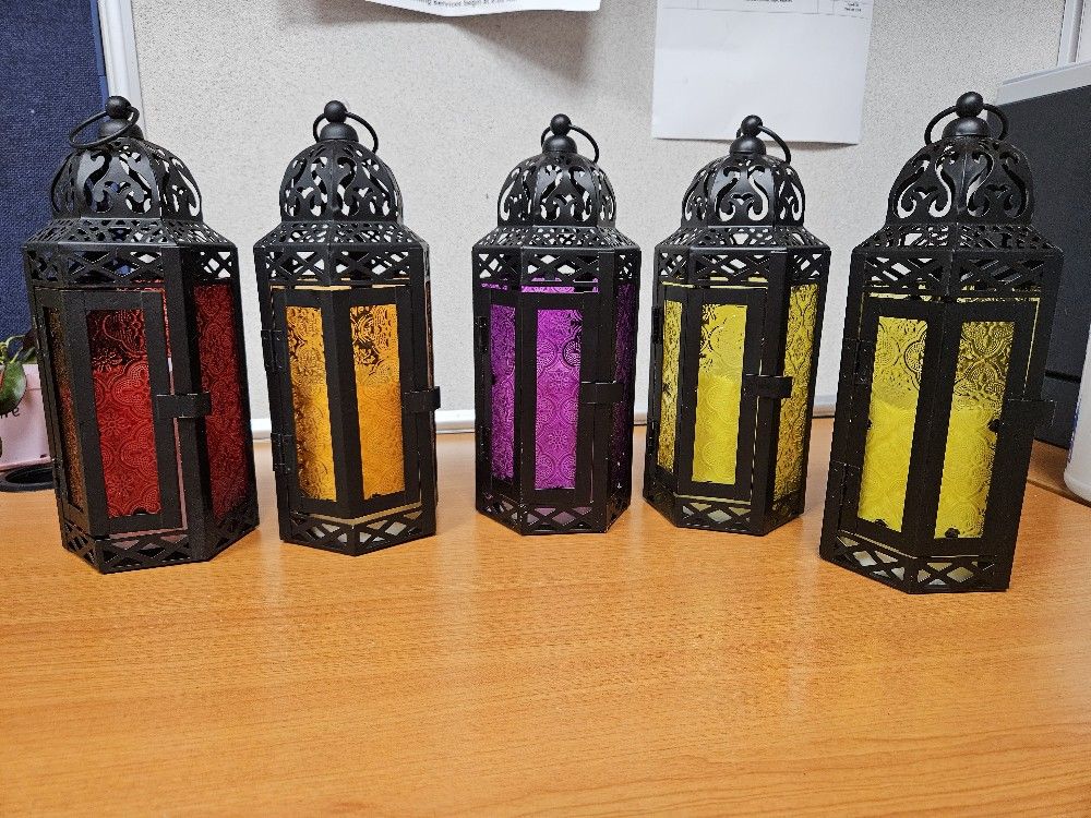 5 Candle Lanterns