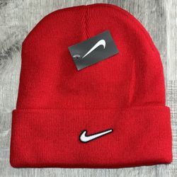 Nike Beanie Red