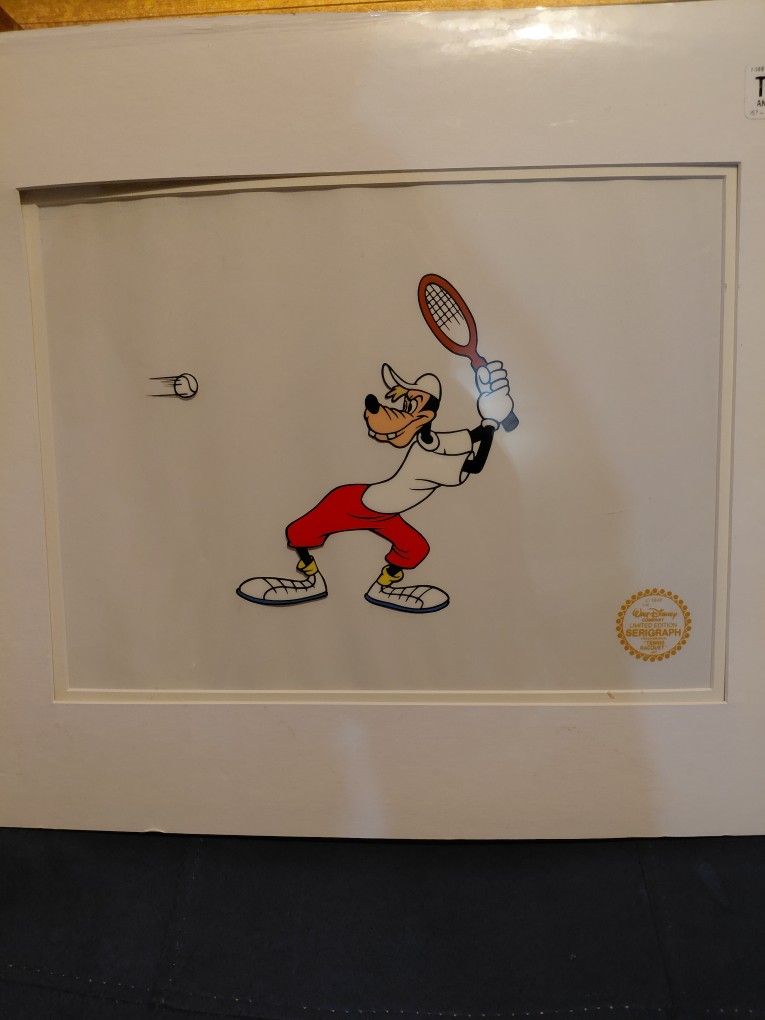 Goofy Tennis Racquet Cel