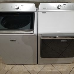 Maytag Bravos XL Washer And Gas Dryer