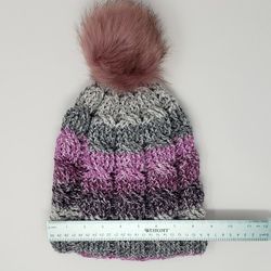 Cable Crochet Beanie Thumbnail