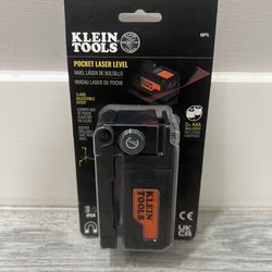 Klein Tools Red Pocket Laser Level ( New)