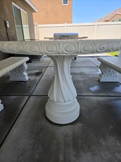 Concrete table