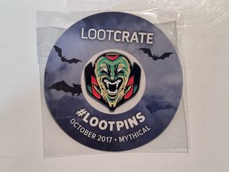 Loot Crate LootPins October 2017 Mythical Vampire Enamel Pin Gabriel Silveira