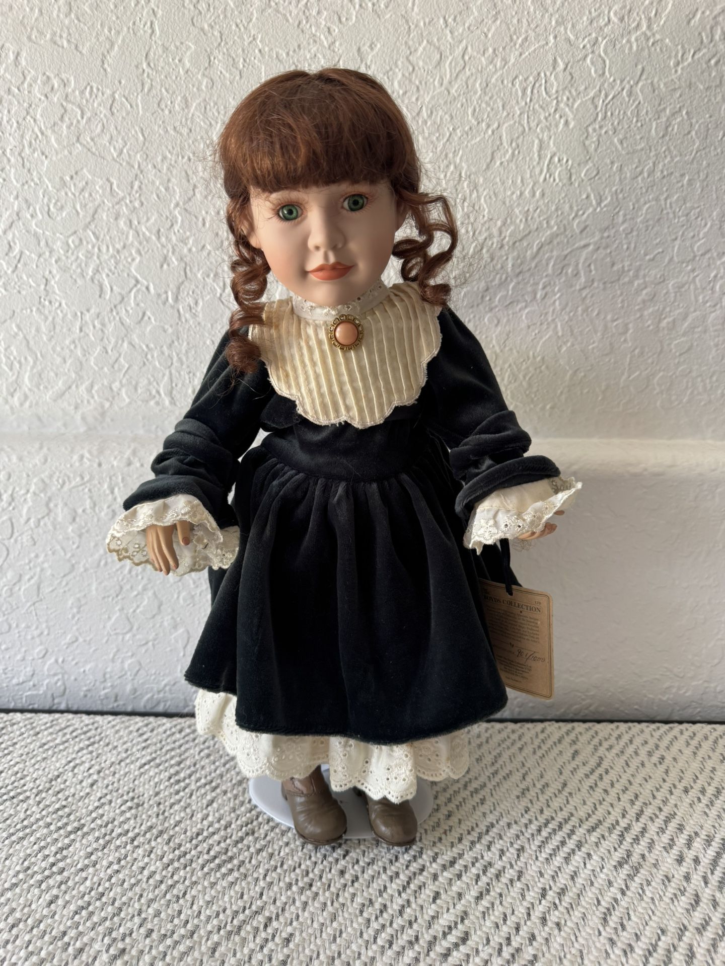 2000 Boyds Bear Yesterdays Child Meredith Jacqueline Daisy Chain Large Doll