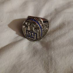 New York Giants Superbowl Championship Ring