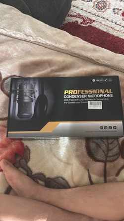 Professional Condenser Microphone in Box