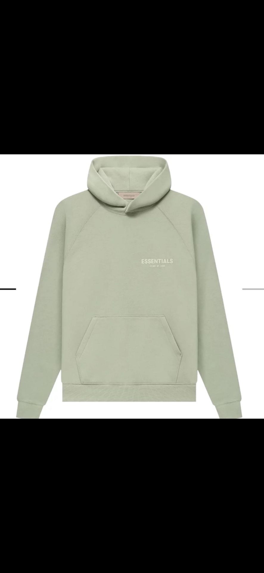 Essentials Hoodie - Sage Green - Size XL