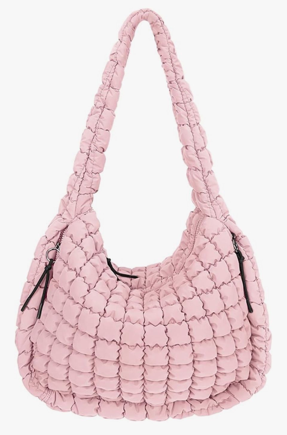 Woman’s Quilted Hobo Bag