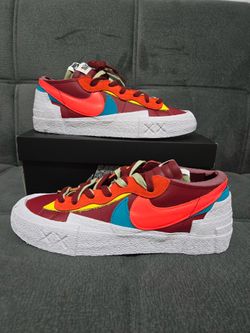 Nike Blazer Low Sacai Kaws Red Size 10