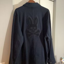 Men’s Psycho Bunny Jacket (Navy) XXXL NWOT