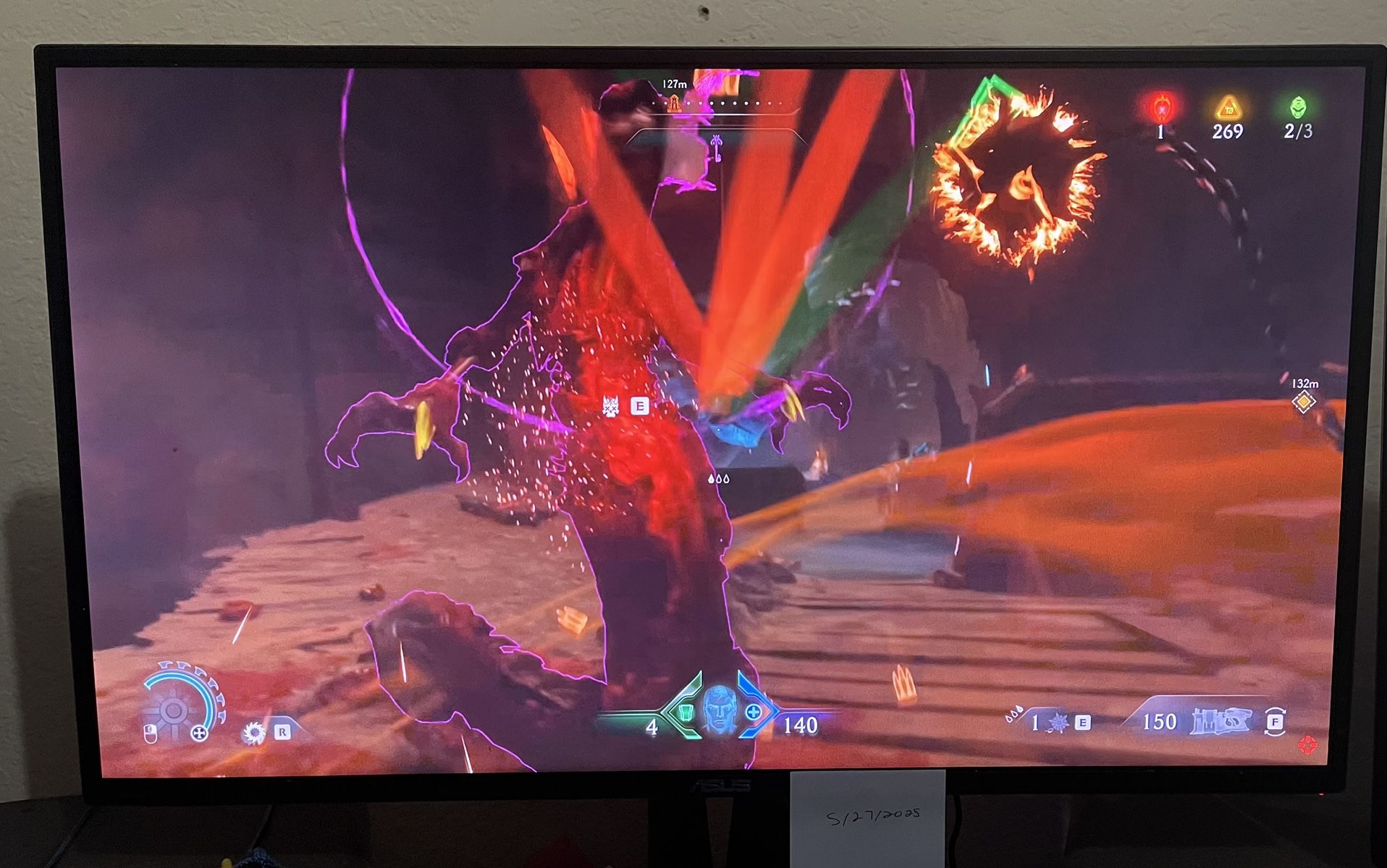 ASUS ROG Swift PG278QR 27” G-SYNC Gaming Monitor 165Hz 1440p 1ms
