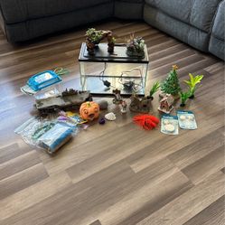 Fish Tank, Decorations And Supplies