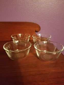 Pyrex Corning Custard/dessert cups