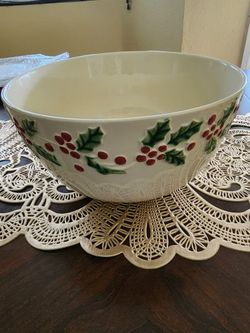 Large Ceramic Bowl 