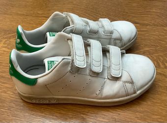 adidas Stan Smith Strap Style for Kids Size 2 1/2, UK 2