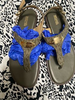 Michael Kors, Olive, green sandals