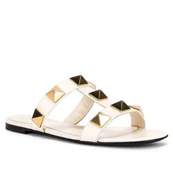 Valentino Valentino Garavani Roman Stud Slip-On Sandals