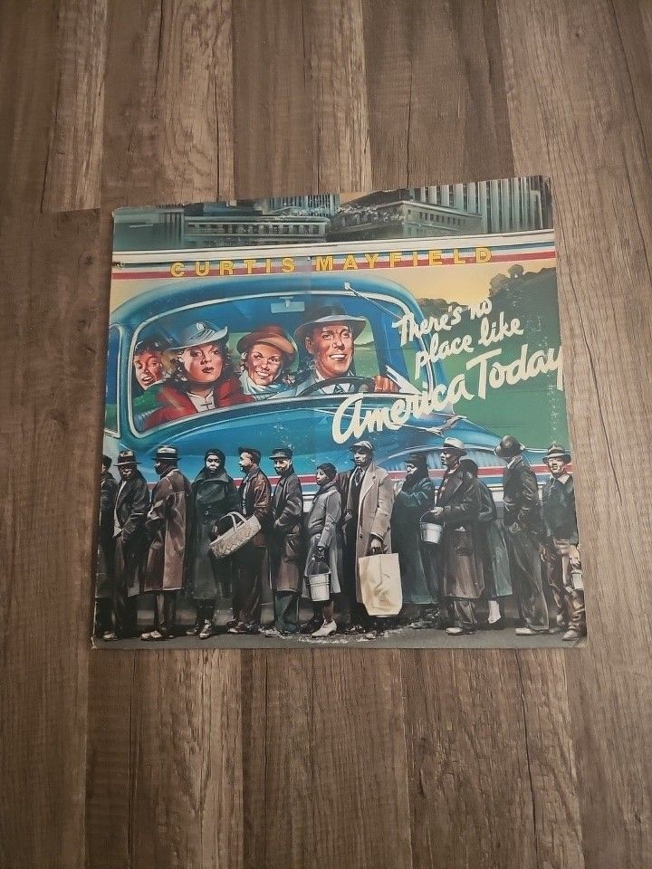Curtis Mayfield- There's No Place Like America Today Vinyl 