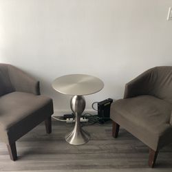 Chairs And Coffee Table Set