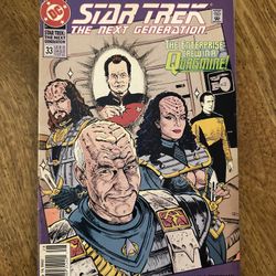 Star Trek The Next Generation Comic Book #33 DC Comic