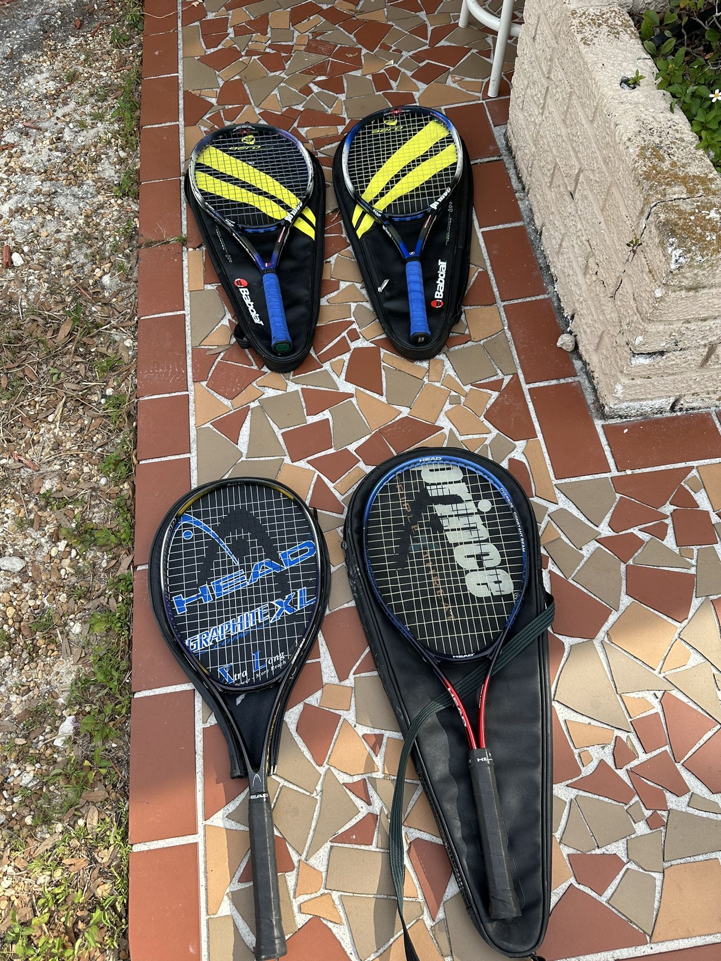 Tennis Rackets (4) $100