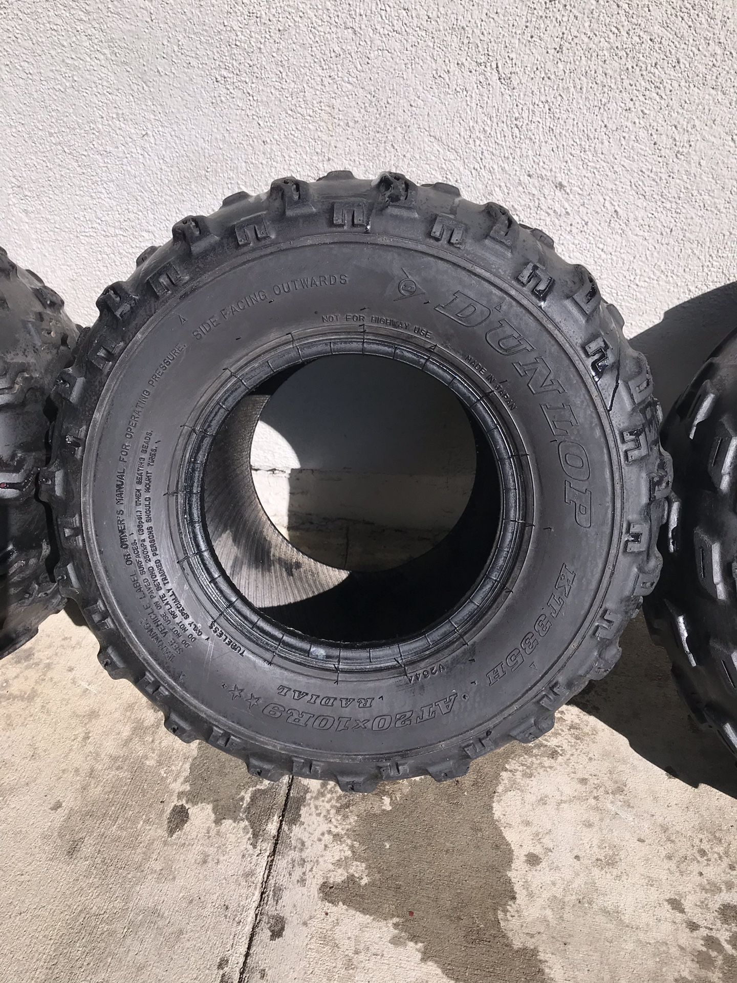 quad tires dune loop set of four front and back