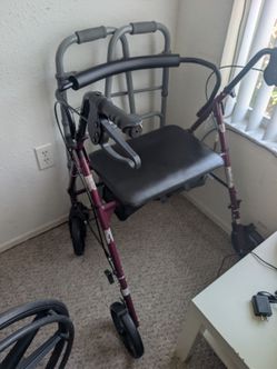 Walkers and bed side toilet