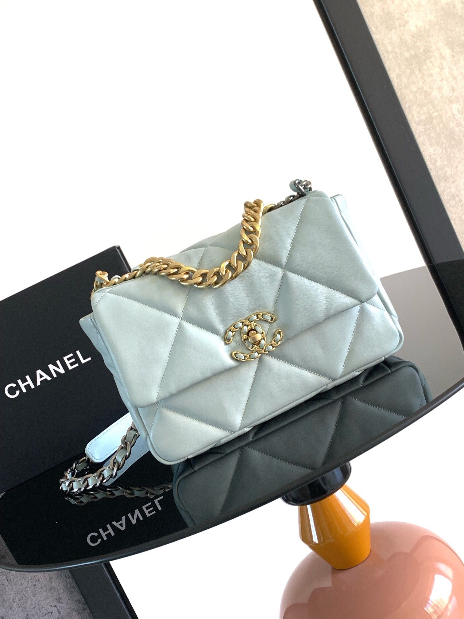 Sheepskin Chane1 autumn and winter 19Bag combined with all classic pillow bags