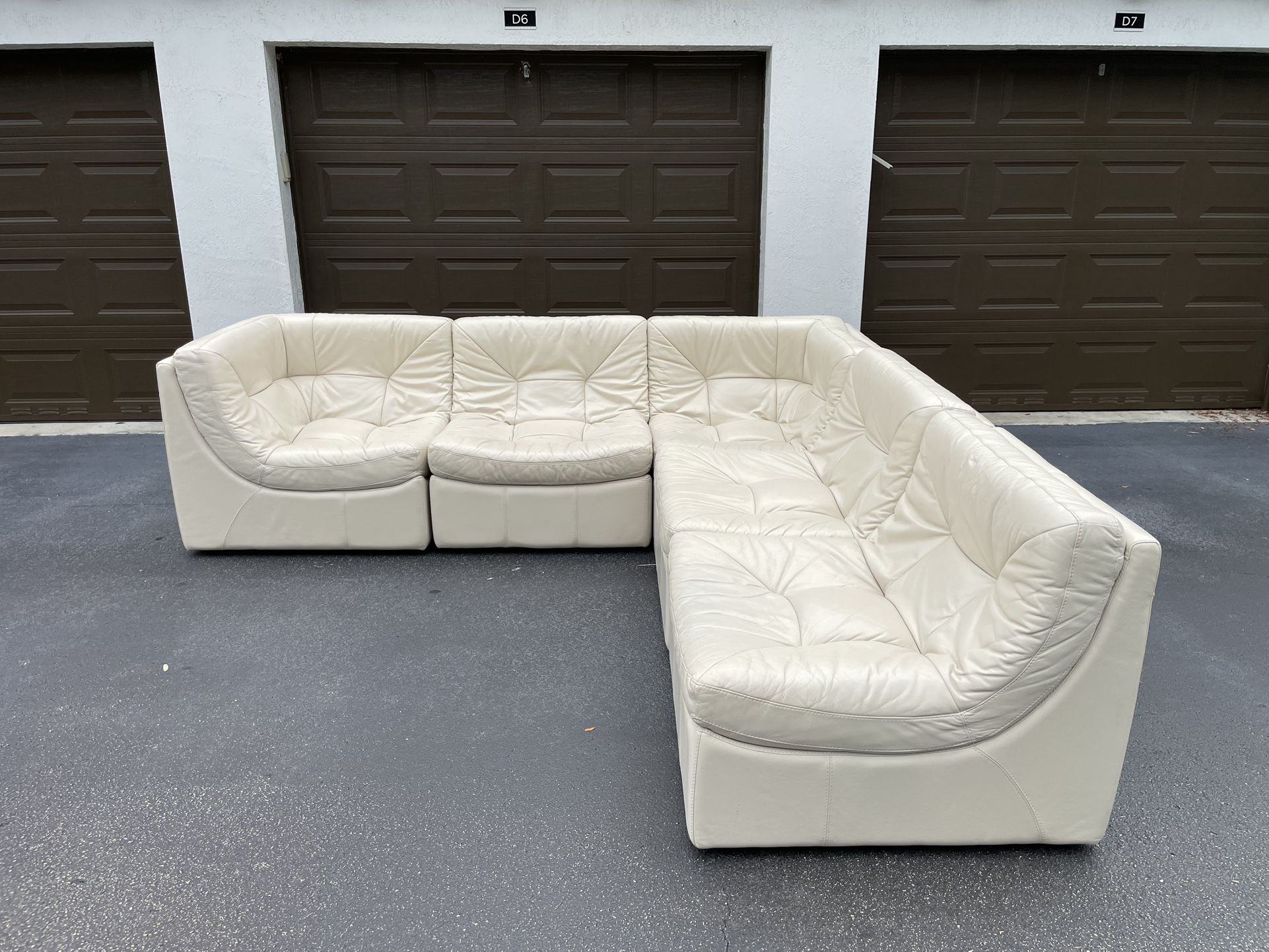 🛋️ Sectional Couch/Sofa - Z Gallerie - Modular - Off White - Delivery Available 🚛
