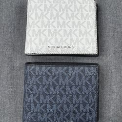 MK Mens Double Wallet