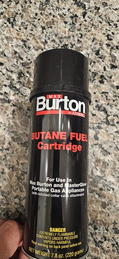 Burton butane fuel cartridge