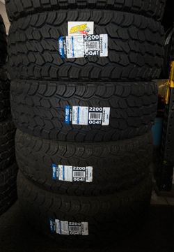 Celimo New Tires Set 285/70/17