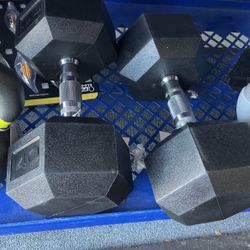 40 x 2Pound Lb Dumbbell Set