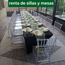 Sillas Y Mesas