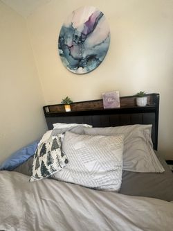 Bed Frame Headboard And Mattress For Sale!