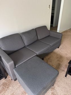 Grey couch