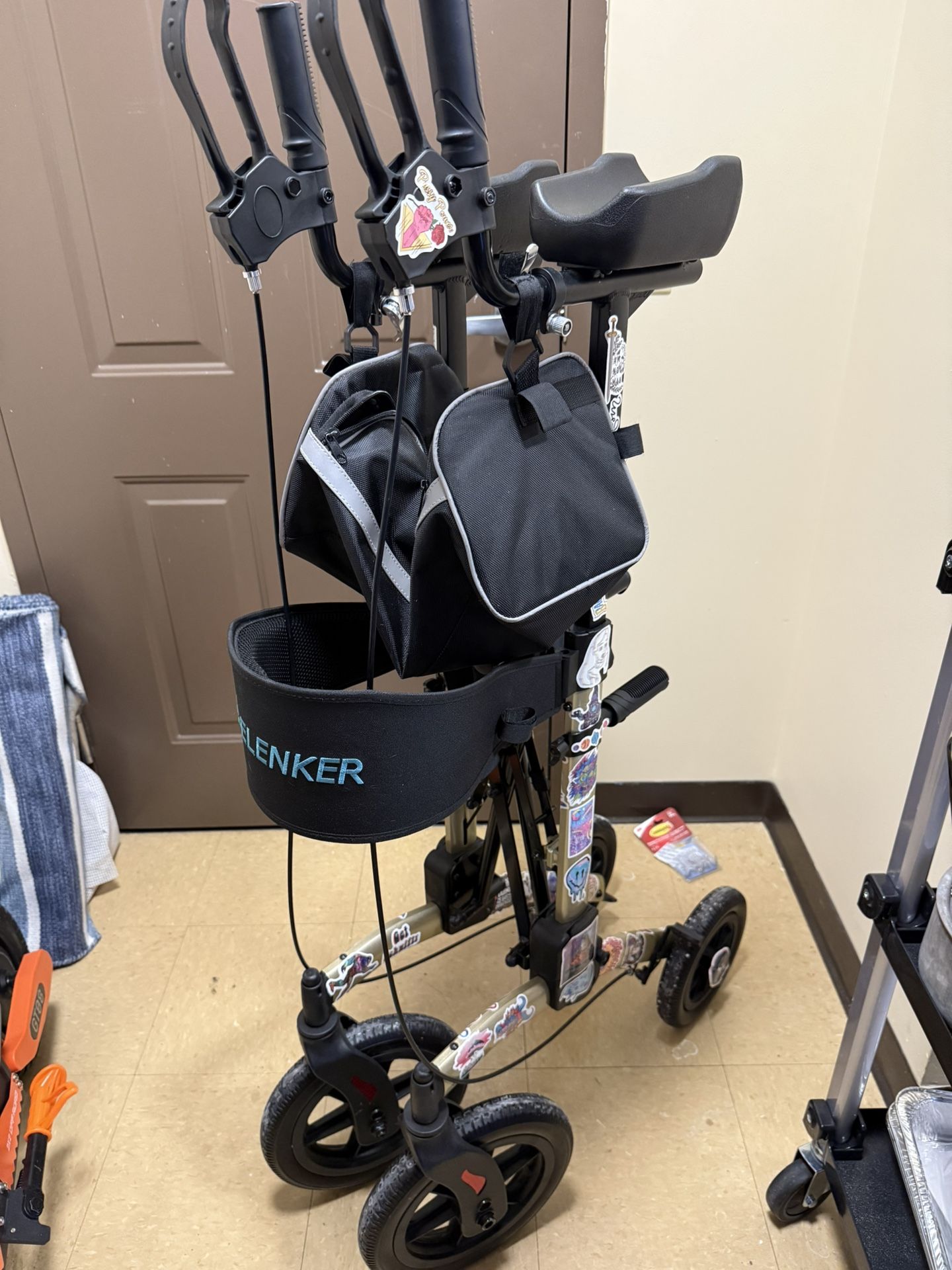 Customized Walker With Seat And Storage
