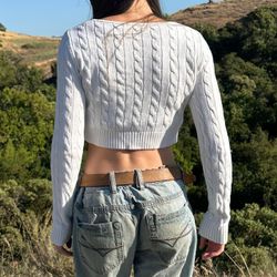 Brandy Melville Women's White Jumper(31)11