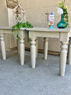Matching Beige End Tables