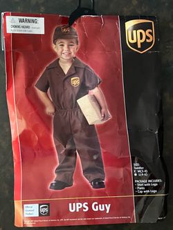 UPS Toddler Costume