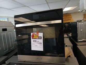 NEW !! WHIRLPOOL 24" STAINLESS STEEL BUILT-IN ELECTRIC SINGLE WALL OVEN SMART / financing available