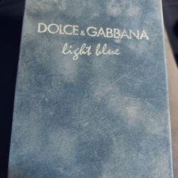 Authentic Dolce & Gabbana Light Blue Eau de Toilette in the large 200ml / 6.7oz bottle.