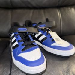Adidas Forum Low Blue White Black