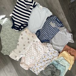 0-3 M BABY BOY CLOTHES BUNDLE