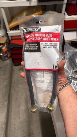 10 dls each or 40 dls for 5 Everbilt 1 ft Washing Machine High Pressure Hose