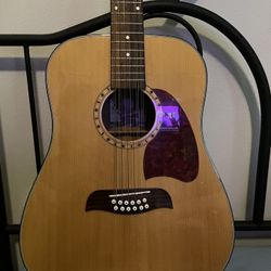 Washburn Acoustic 12 String Awesome Sound And Action Xlnt Condition 