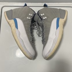 Jordan 12 Retro Grey University Blue