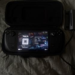 Steam Deck LCD 256GB + 512GB SD Card with Doc (768GB Total) – Great Condition